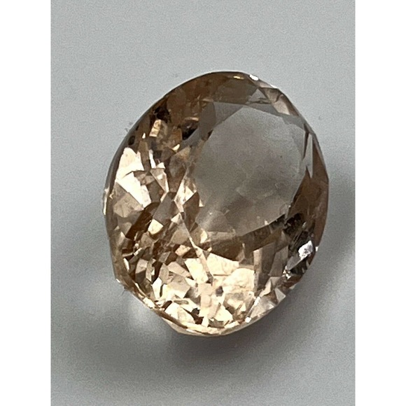 37 Ct Natural Imperial Topaz Loose Oval Shape Cut Polished Gemstone Jewelry - Picture 6 of 10